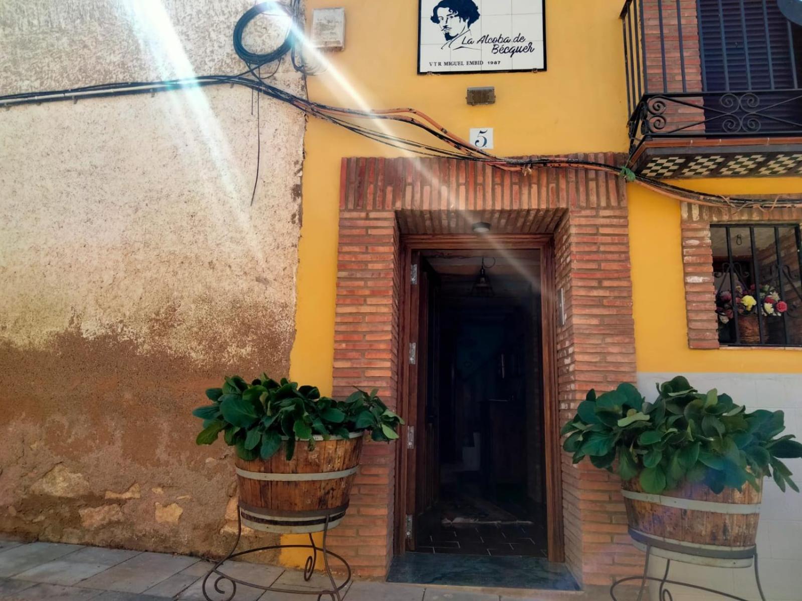 La Alcoba De Becquer Guest House Vera de Moncayo Eksteriør bilde